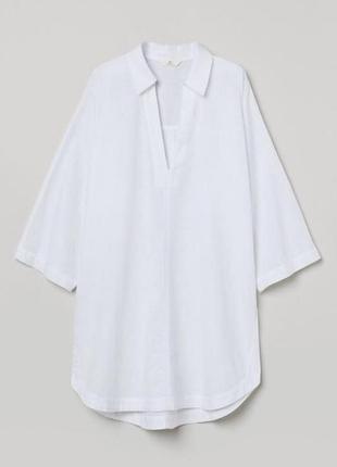 Туніка -сорочка - сукня h&m з льоном