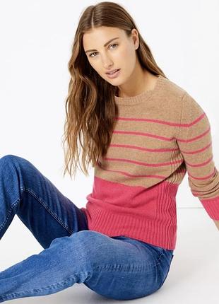 Вовняний светр вовна marks & spencer шерстяной свитер шерсть