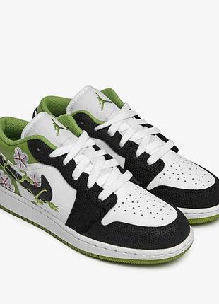 Кросівки air jordan 1 low se «floral vines»