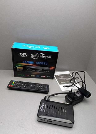 Спутниковое телевидение тв-ресивер dvb-t2 б/у sat-integral sp-1319 hd combo