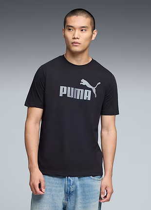 Футболка puma. оригинал. размеры m, l, xl. 100% хлопок. цвет черный