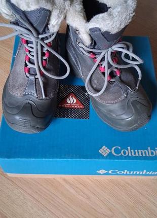 Черевики зимові columbia omni-heat, розмір 33, устілка 21 см