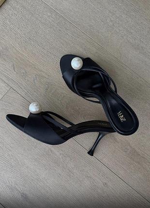 Мюлі босоніжки zara 36