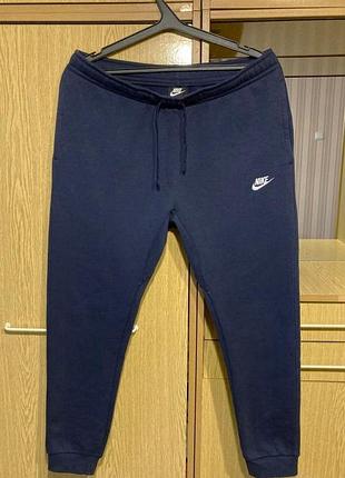 Спортивные трикотажные штаны на флисе,джоггеры nike sportswear club fleece.оригинал.