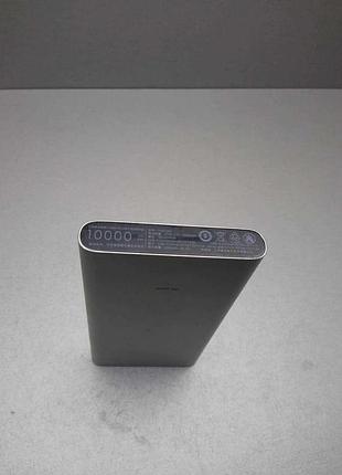 Универсальный внешний аккумулятор повербанк б/у xiaomi mi power bank 3 10000mah (plm12zm)