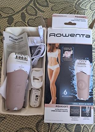 Епілятор rowenta aquasoft wet&dry ep4930