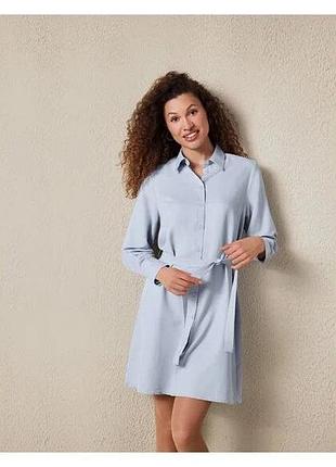 Платье рубашка tencel esmara 38 размер