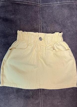Джинсова спідниця zara