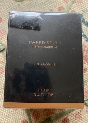 Новыая мужская парфюмированная вода reserved tweed spirit eau de parfum, 100 мл