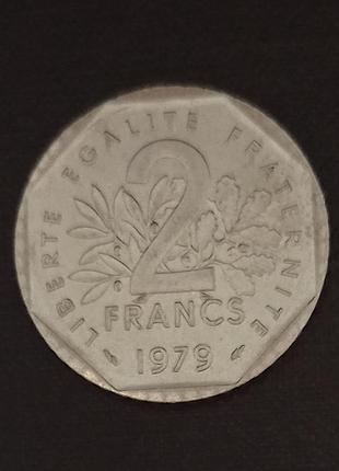 2 франка 1979 франція