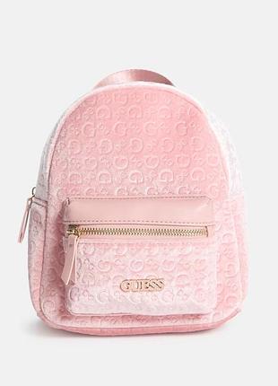 Велюровий мінірюкзак alex guess