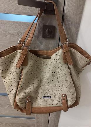 Оригинальная брендовая сумка desigual rotterdam cronos с дефектом (из немецкого стока)