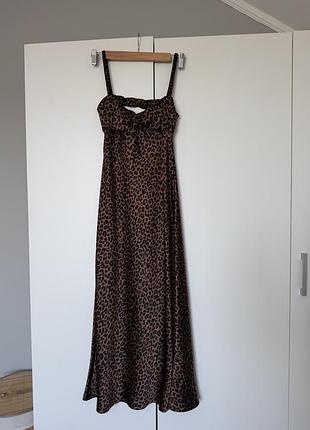 Сукня леопард zara
