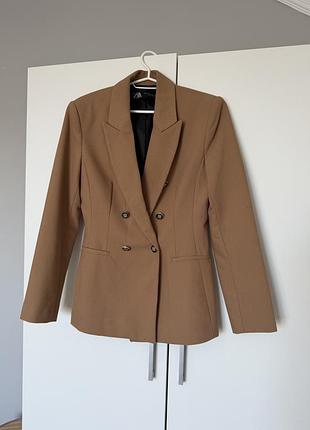 Жакет приталений твідовий zara