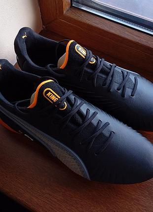 Футбольні бутси puma king ultimate mxsg із  оригінал нові р.39 чорні