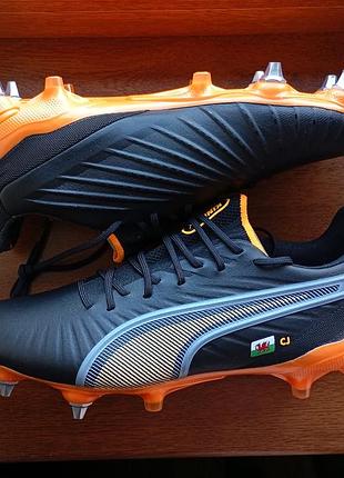 Футбольні бутси puma king ultimate mxsg із  оригінал нові р.39 чорні