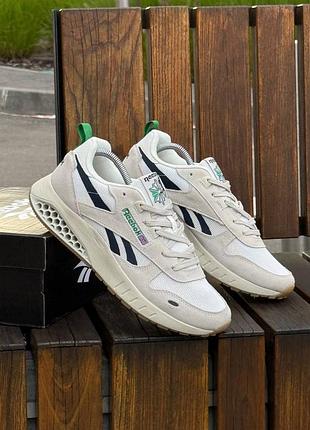 Мужские кроссовки reebok classic серые - замша + сетка | супер цена 🔥