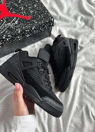 Air jordan spizike low 'black cat'