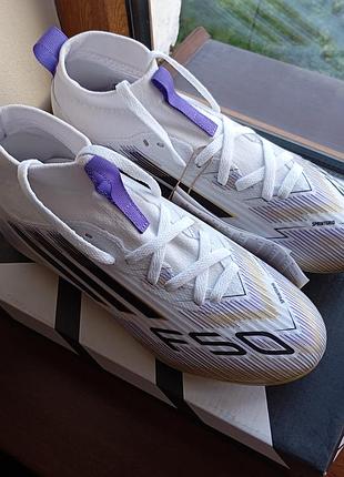 Футбольні копочки adidas f50 league mid fg/mg оригінал нові р.36