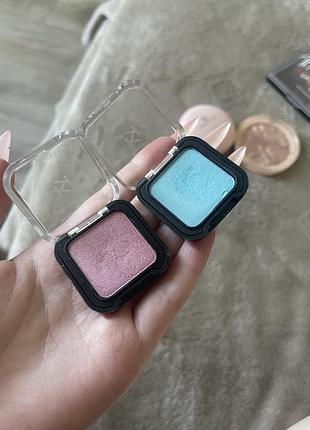 Тіні kiko milano в рожевому та блакитному кольорах