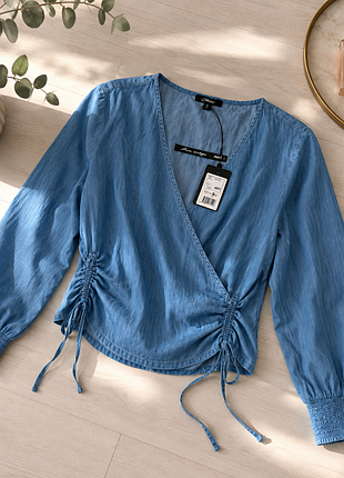 Невероятная блуза guess, mavi s,m, l