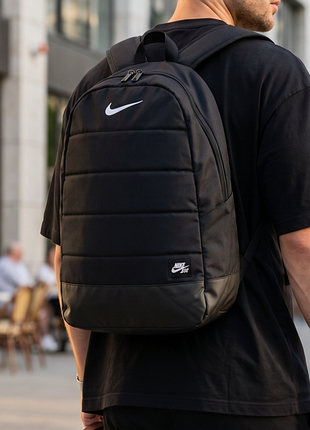 Рюкзак черный nike, рюкзак мужской дорожный, сумка спорт найк