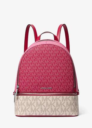 Стильный женский рюкзак rhea michael kors с принтом