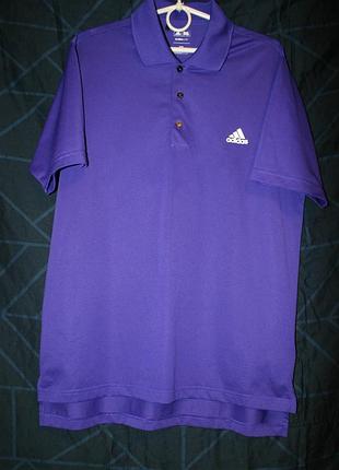 Спортивне поло adidas climalite golf оригінал  фіолетова теніска адідас m