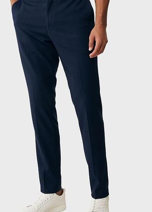 Мужские темно-синие брюки antony morato slim fit, размер 46/30(s) оригинал