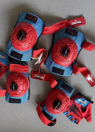 Набір захисту marvel ultimste spider man  на лікті, коліна , рукавички