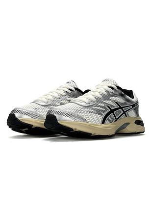 Asics gel-flux 4 white silver beige