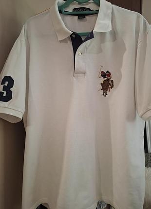 Polo ralph lauren біла футболка