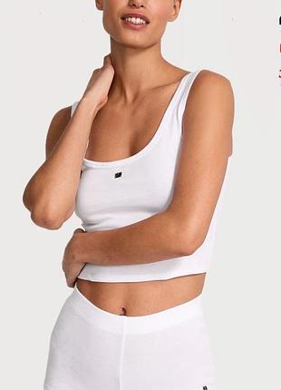 Нова біла піжама (домашній набір) victoria’s secret