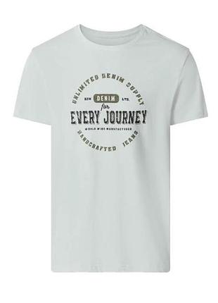Мужская футболка хлопок esmara men новая линейка от livergy, m, xl