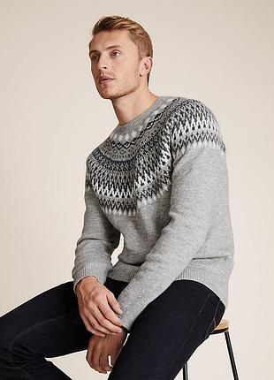 Светр m&s в скандинавському стилі