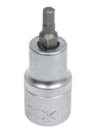 Головка-бита 6-гранная 5мм 1/2" (l-55мм) rockforce rf-34405505