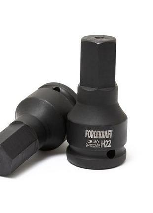 Головка-біта ударна 6-гранна 26мм, 3/4" forcekraft fk-26410026mpb