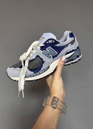 😍 женские кроссовки new balance 2002r “sky blue” premium (3)