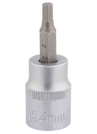 Головка-бита 6-гранная 4мм1/2" (l-55мм) forsage f-34405504