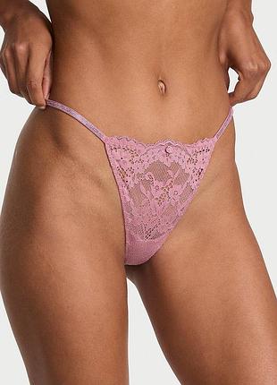 Трусики стринги зі стразами victoria’s secret оригінал