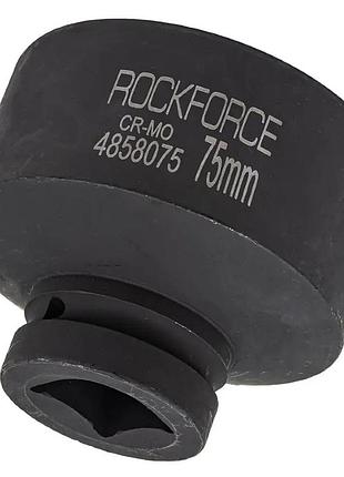 Головка ударная 1'' 75мм 6-гранная rockforce rf-4858075