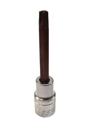 Головка 1/2" з насадкою torx t30h з отвором l- 100мм forsage f-34710030 premium