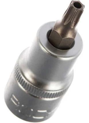 Головка 1/2" з насадкою torx t30h з отвором l- 55мм forsage f-34705530 premium
