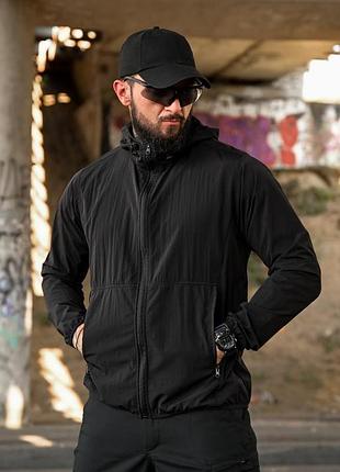 Тактична вітровка raptor windbreaker — black вт4714