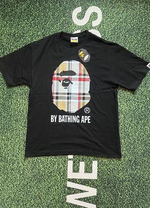 Футболка бейп барбери барберри барберрі барбері bape burberry burbery tiger