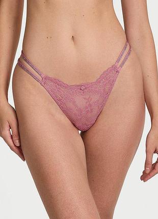 Трусики мереживні зі стразами victoria’s secret оригінал