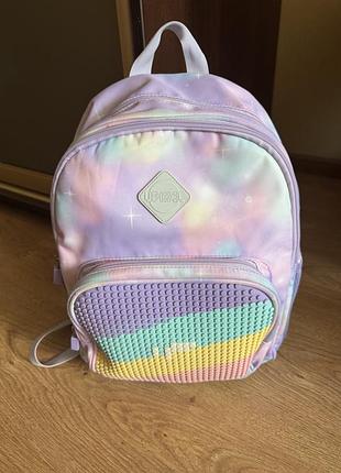 Рюкзак upixel futuristic kids school bag rainbow фіолетовий