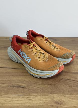 Кросівки hoka one one bondi x у кольорі fiesta/amber yellow 44р 28.5 см