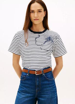 Футболка tommy hilfiger у смужку