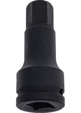 Головка-біта 6-гранна ударна, 24мм 3/4" (l-100мм) forsage f-2649024